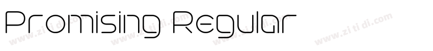 Promising Regular字体转换 Promising Regular字体转换